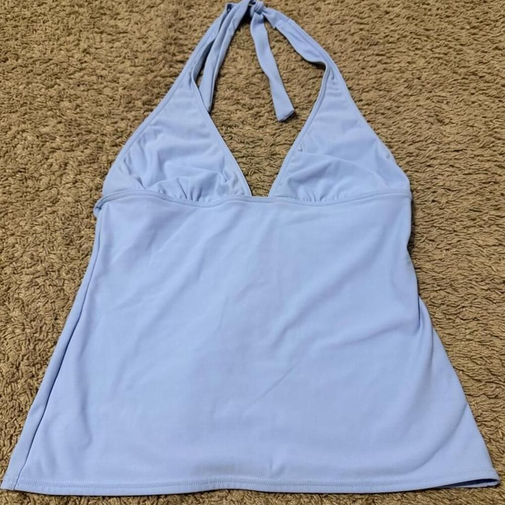 Calvin-klein Women's Blue Bikini-and-tankini-tops